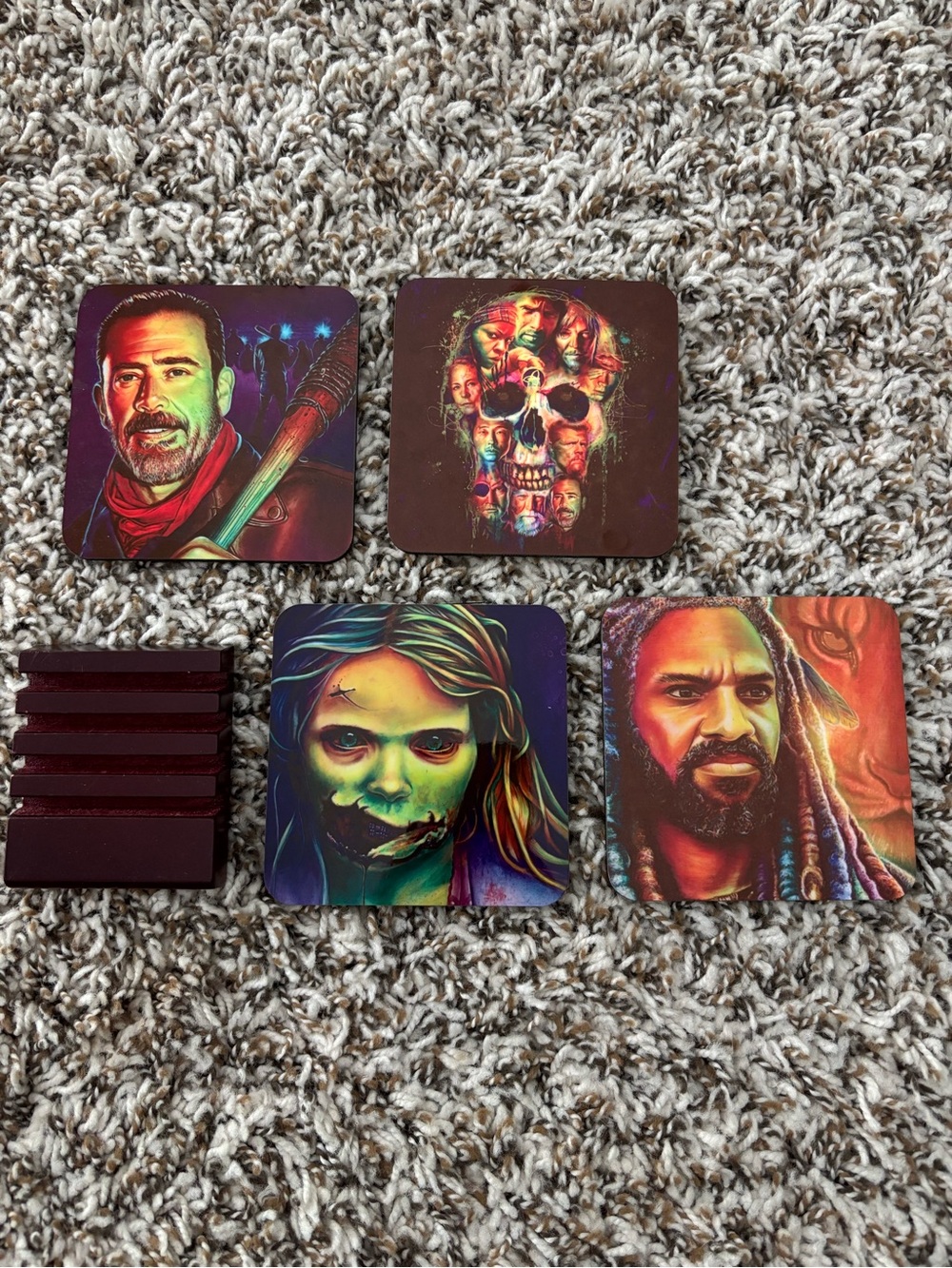 The Walking Dead Coaster Set